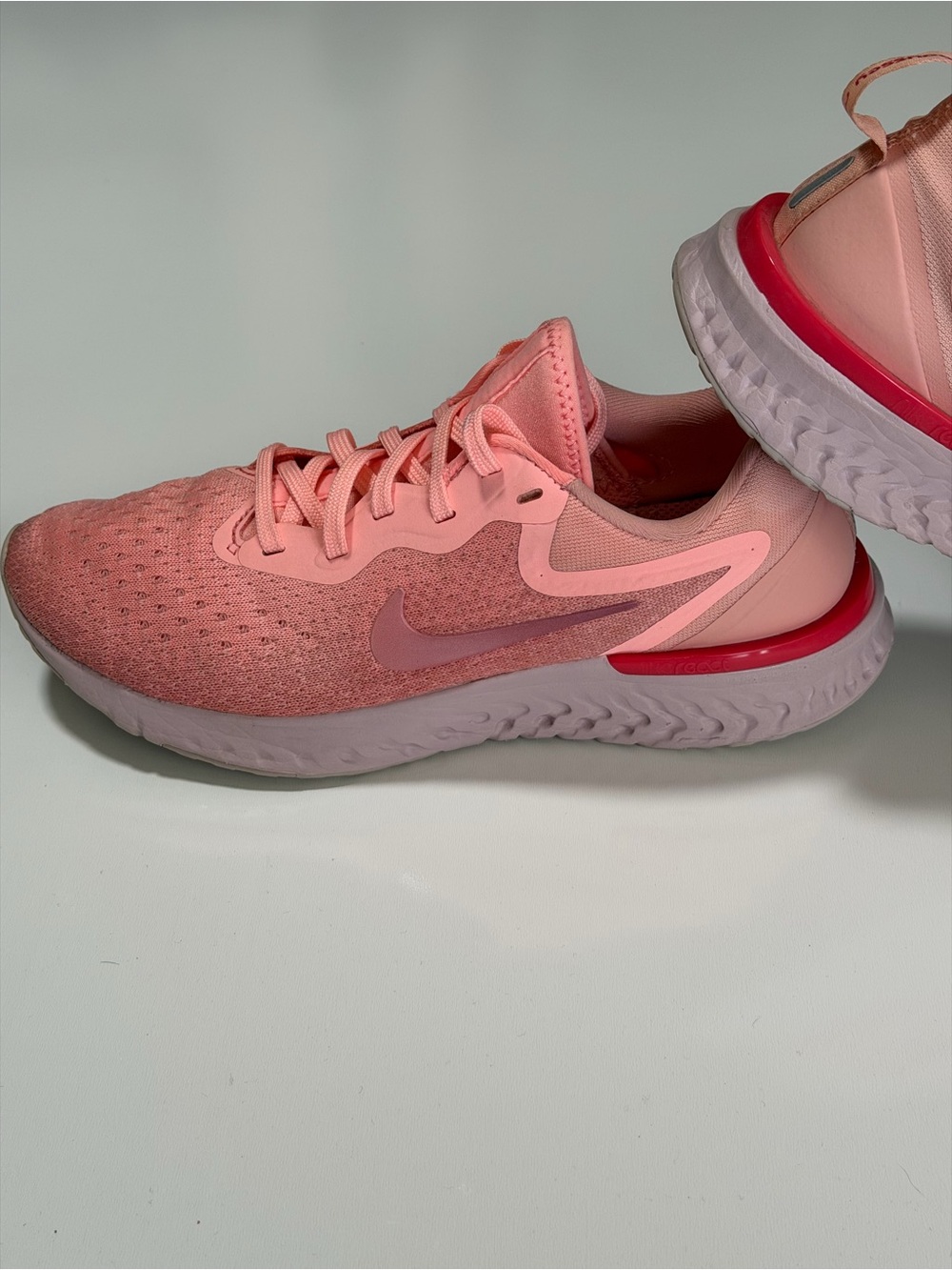 Nike Women’s Pink Running Shoes - Lightweight Cushioning Size 7 Odyssey React